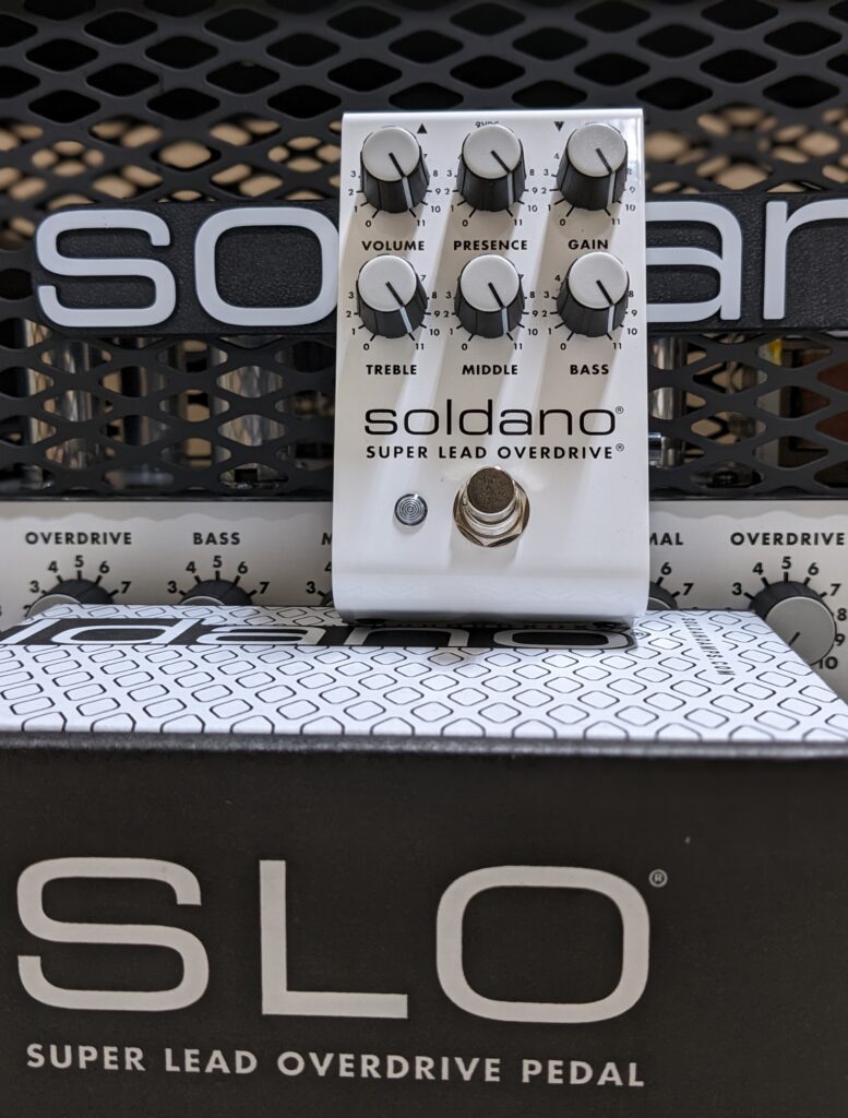 SOLDANO】SLO Pedal：Super Lead Overdriveをペダルで再現