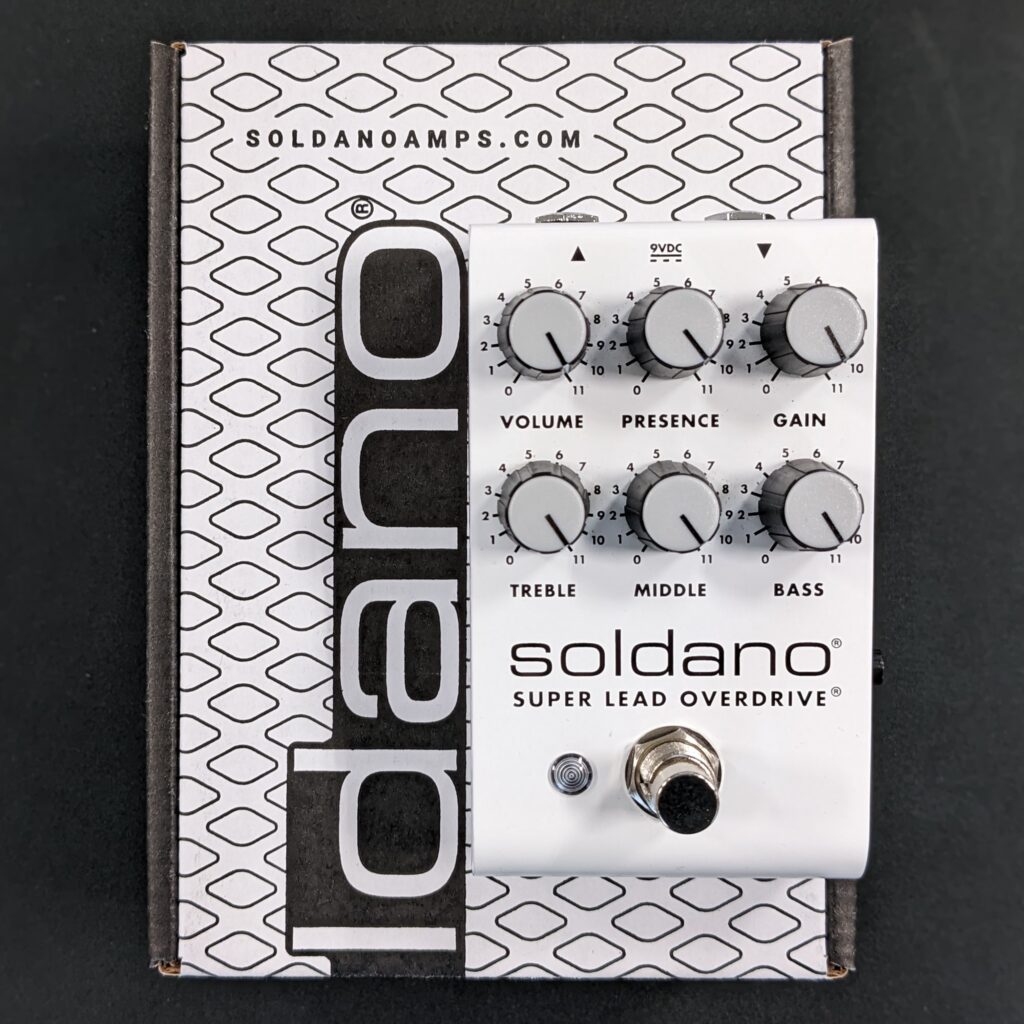 SOLDANO】SLO Pedal：Super Lead Overdriveをペダルで再現